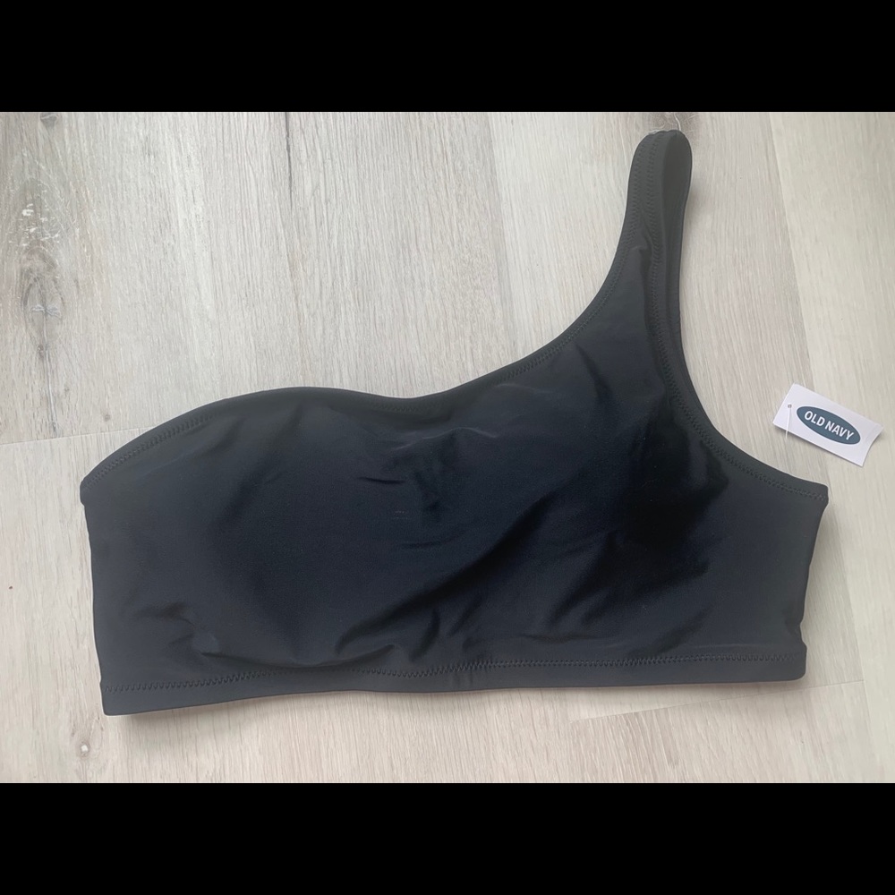NWT One Shoulder Swim Top